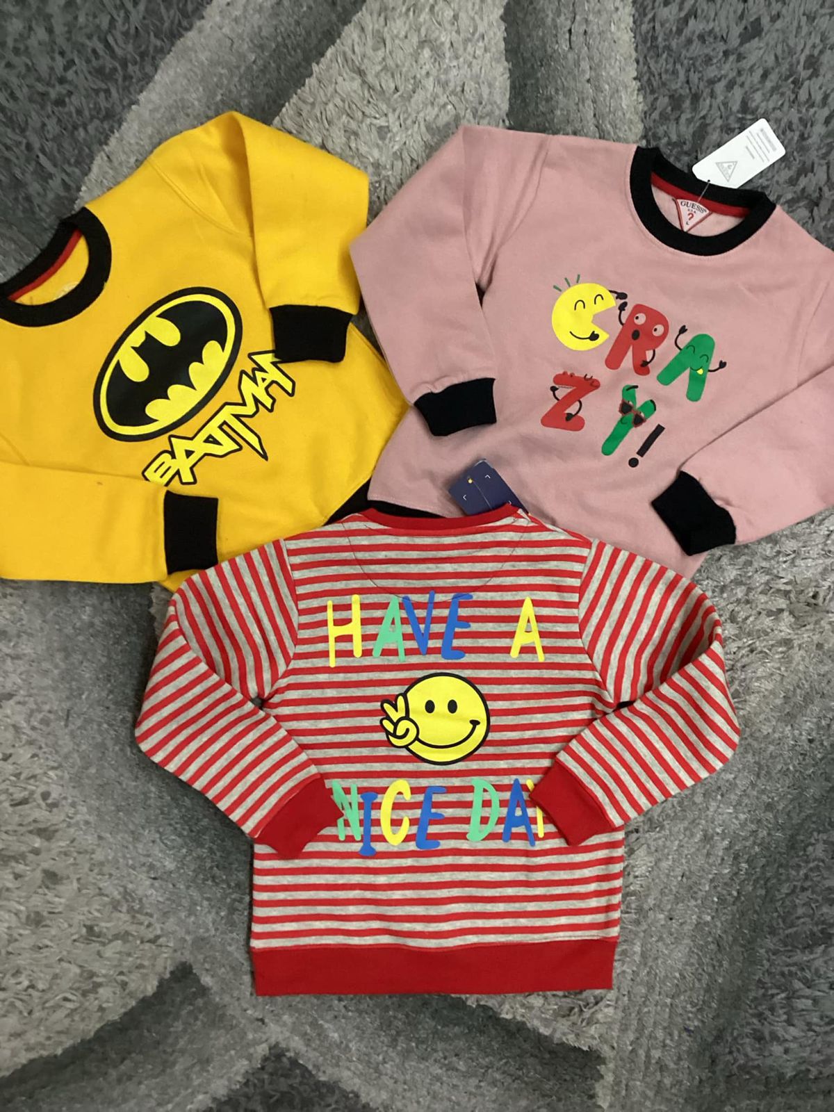 Kids Boys Winter Fleece Warm Shirt Imported Brand