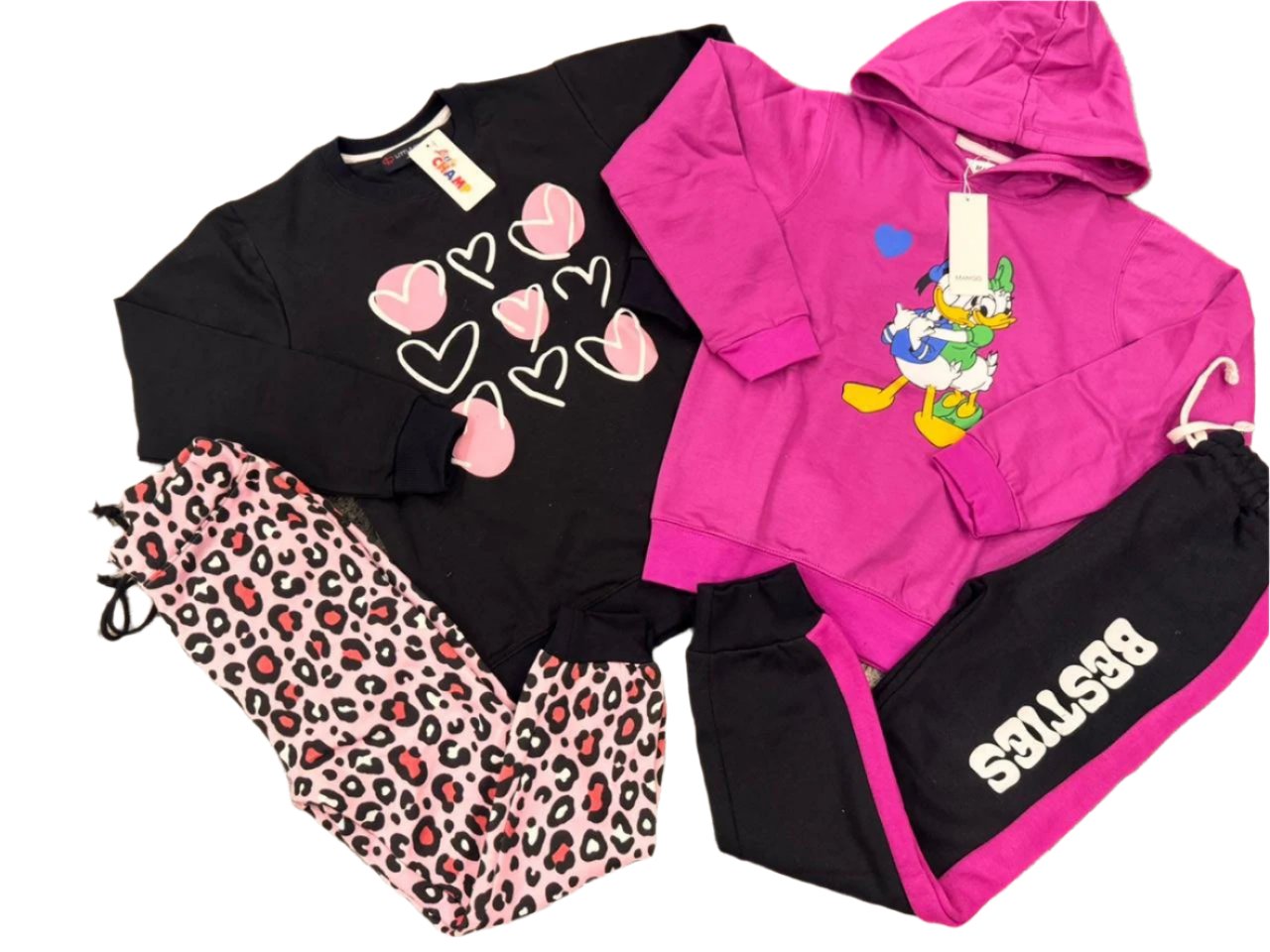 Kids Boys Winter Warm Fleece Track Suit Imported Branded