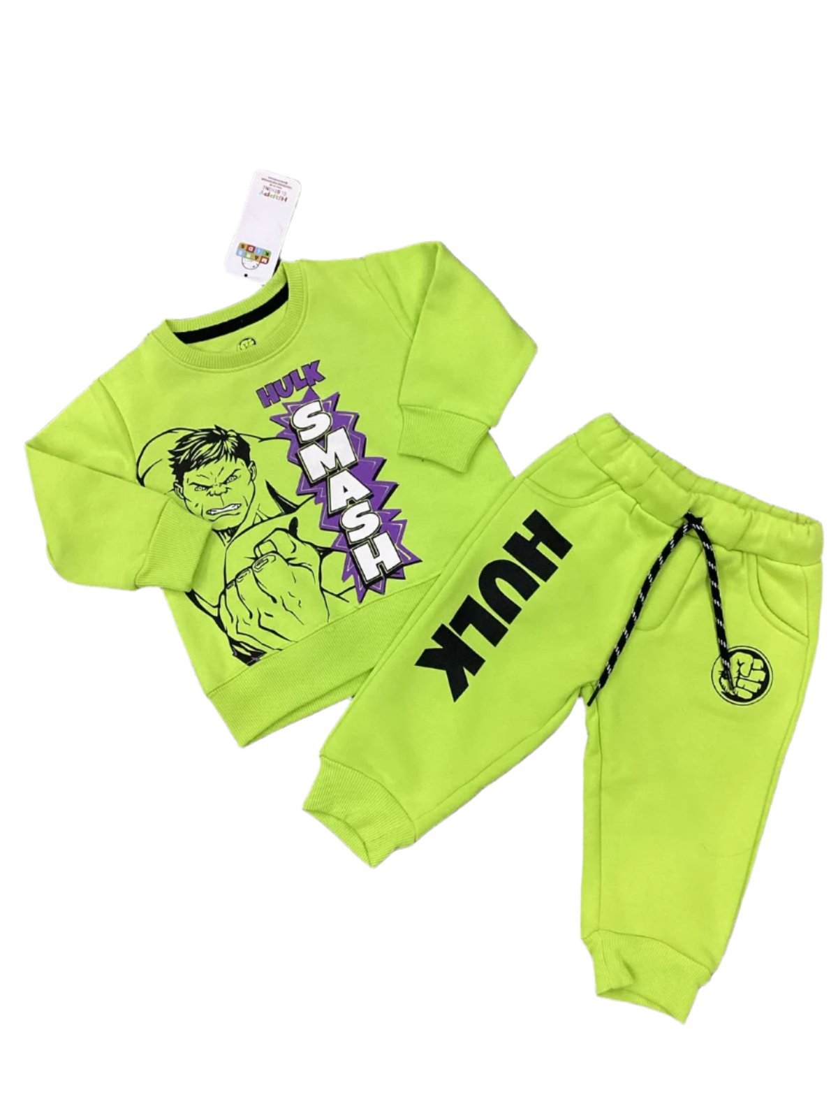 Kids Boys Winter Warm Fleece Track Suit Imported Branded