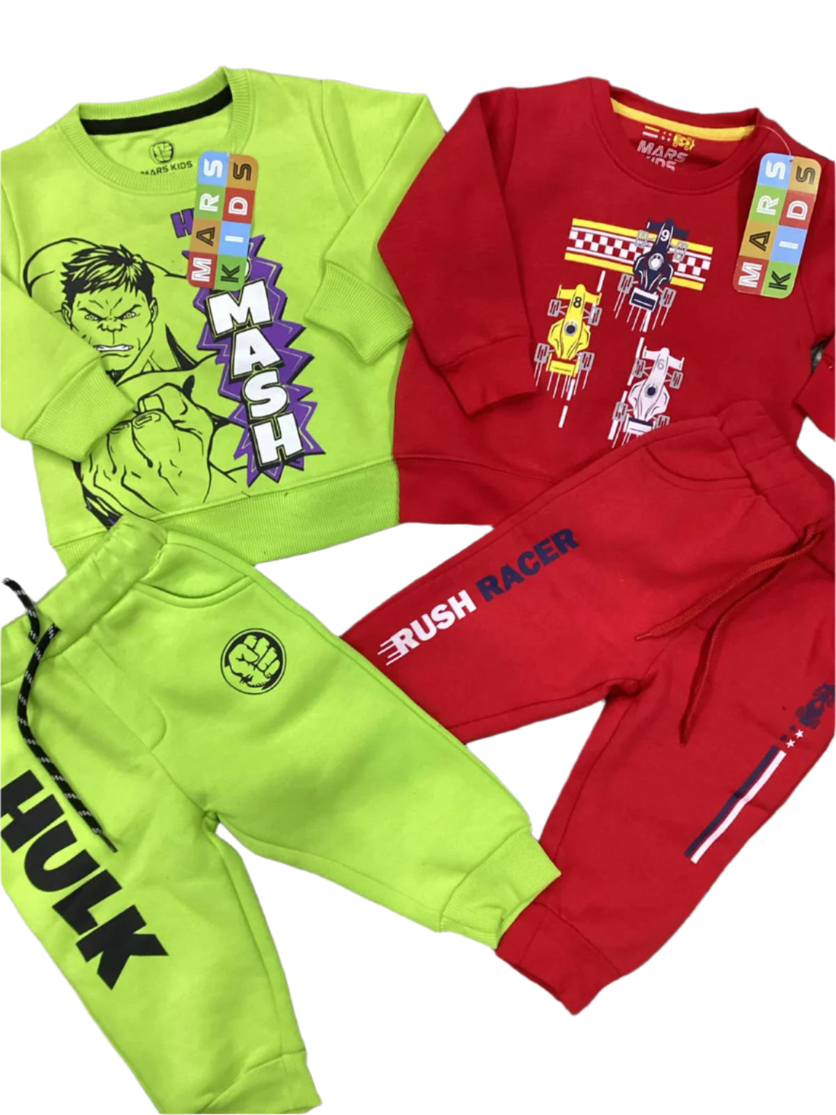 Kids Boys Winter Warm Fleece Track Suit 12-18 Months