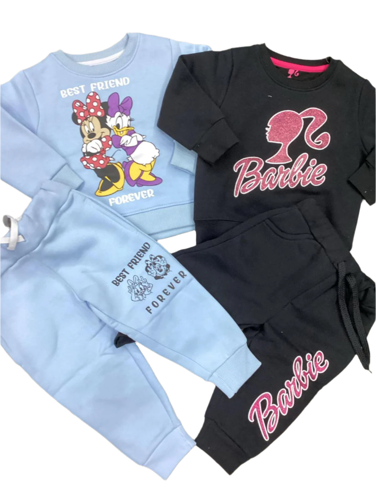 Kids Girls Winter Warm Fleece Track Suit 12-18 Months