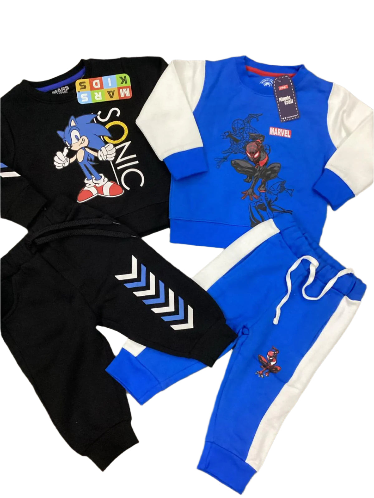 Kids Boys Winter Warm Fleece Track Suit 12-18 Months