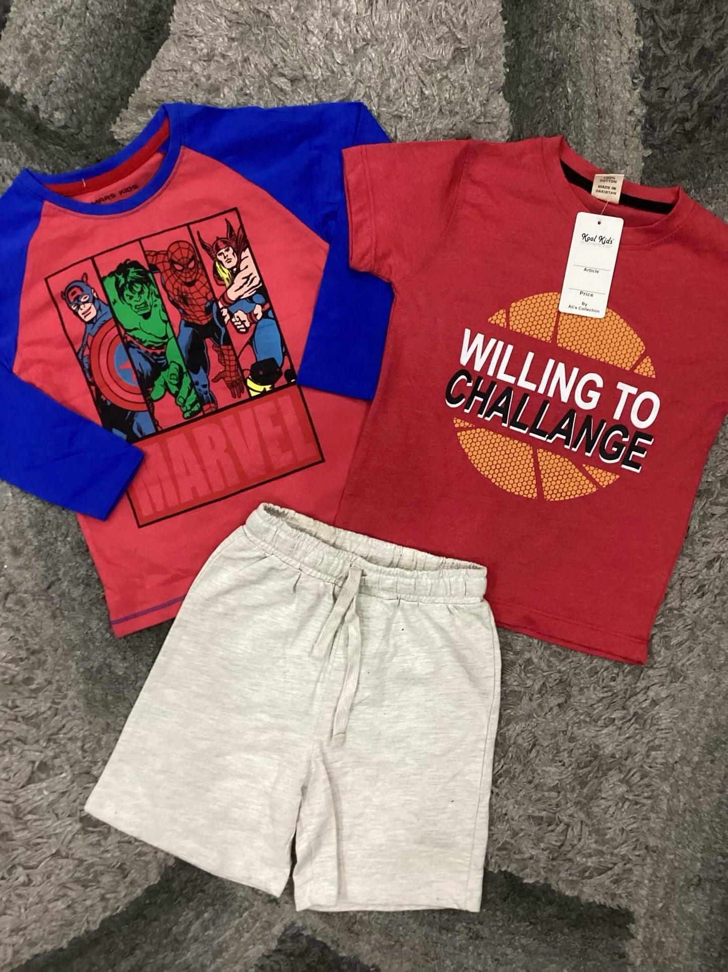 Kids Boys Summer Shirts and Shorts