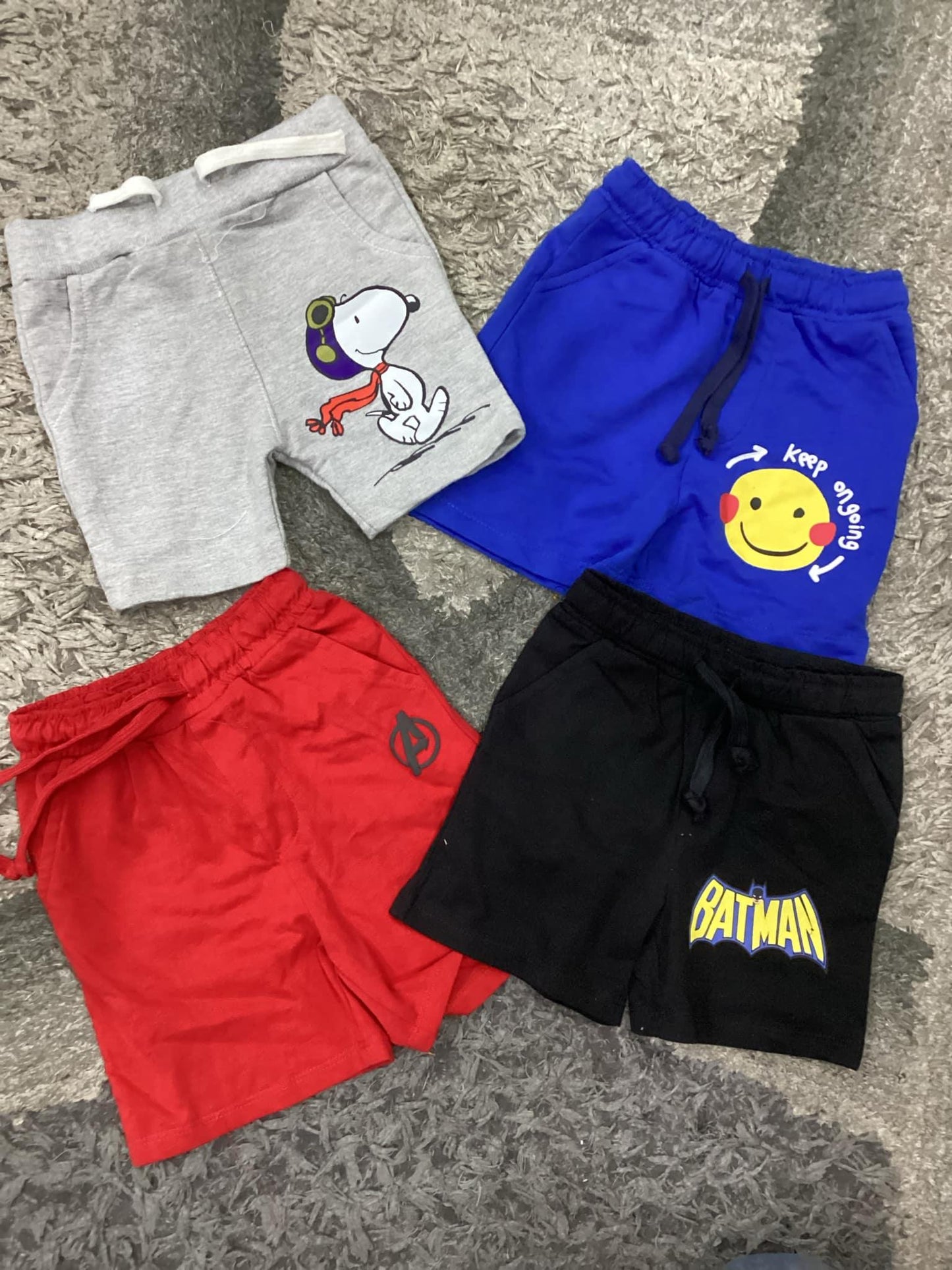 Kids Boys Girls Summer Shorts Pack