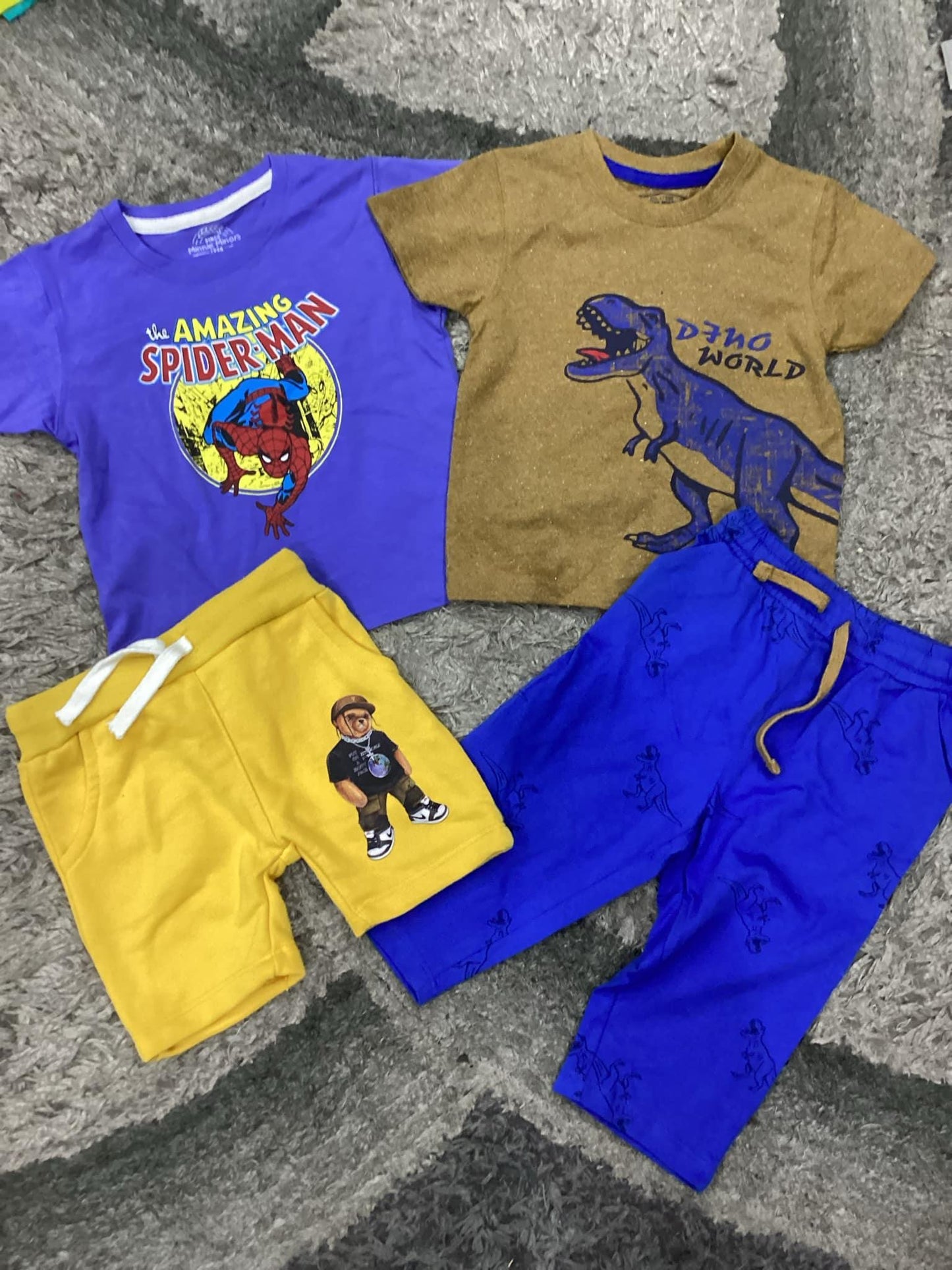 Kids Boys Summer Shirts and Tights Pack
