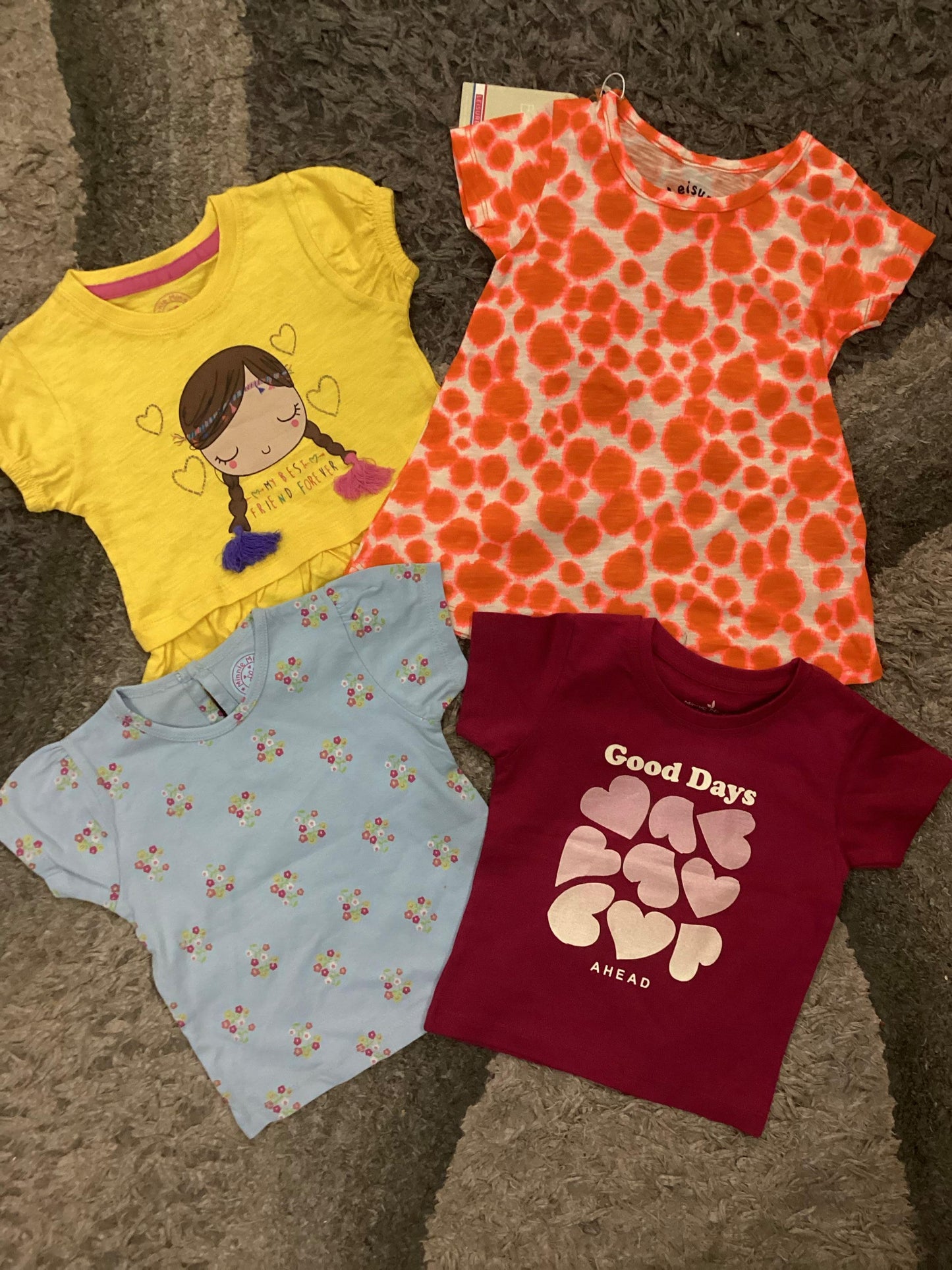 Affordable Baby Summer Outfits – 4-Pack Cotton Clothes | 9–12 Months