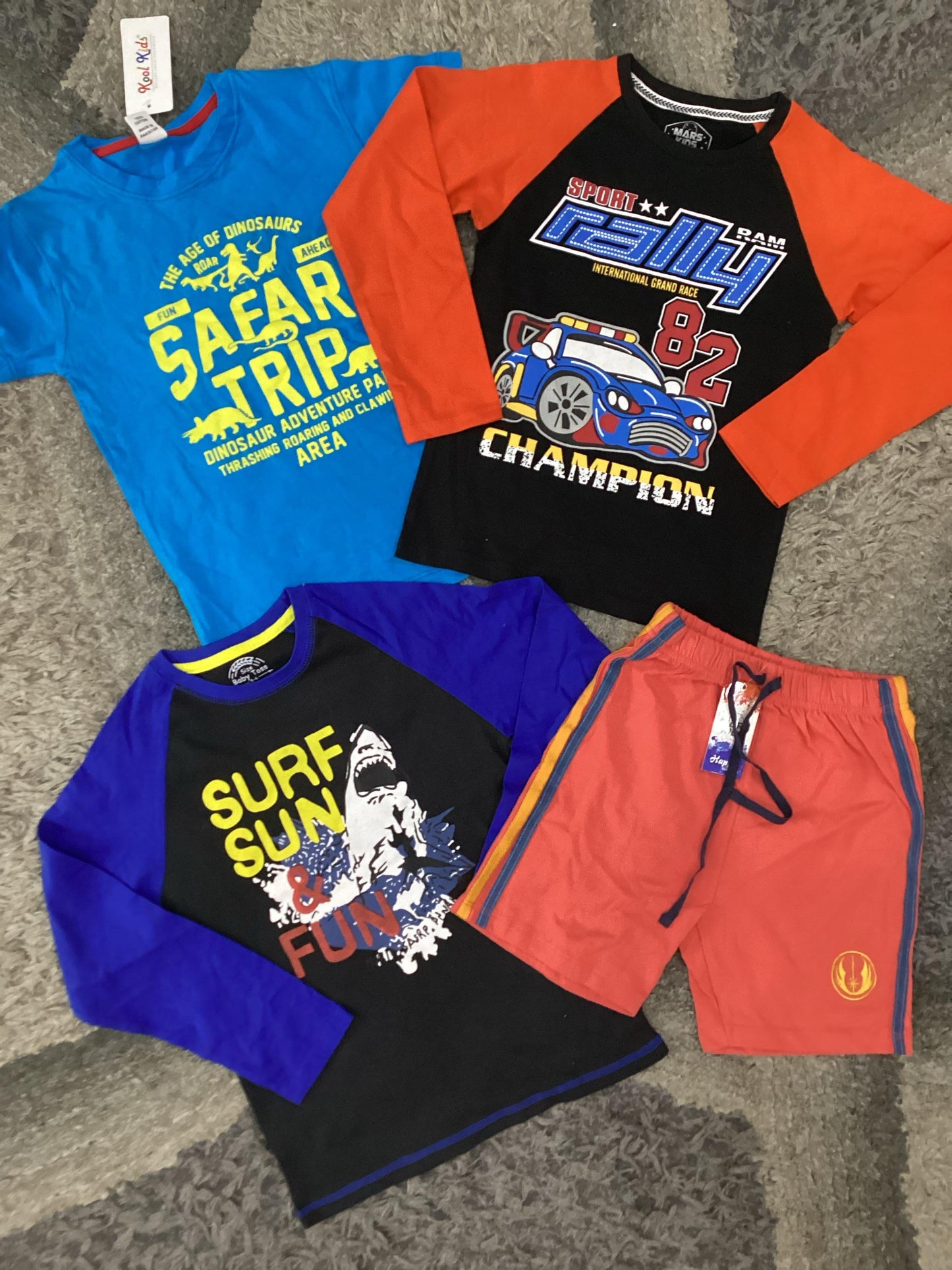 Affordable Baby Summer Outfits – 4-Pack Cotton Clothes | 5-6 Years