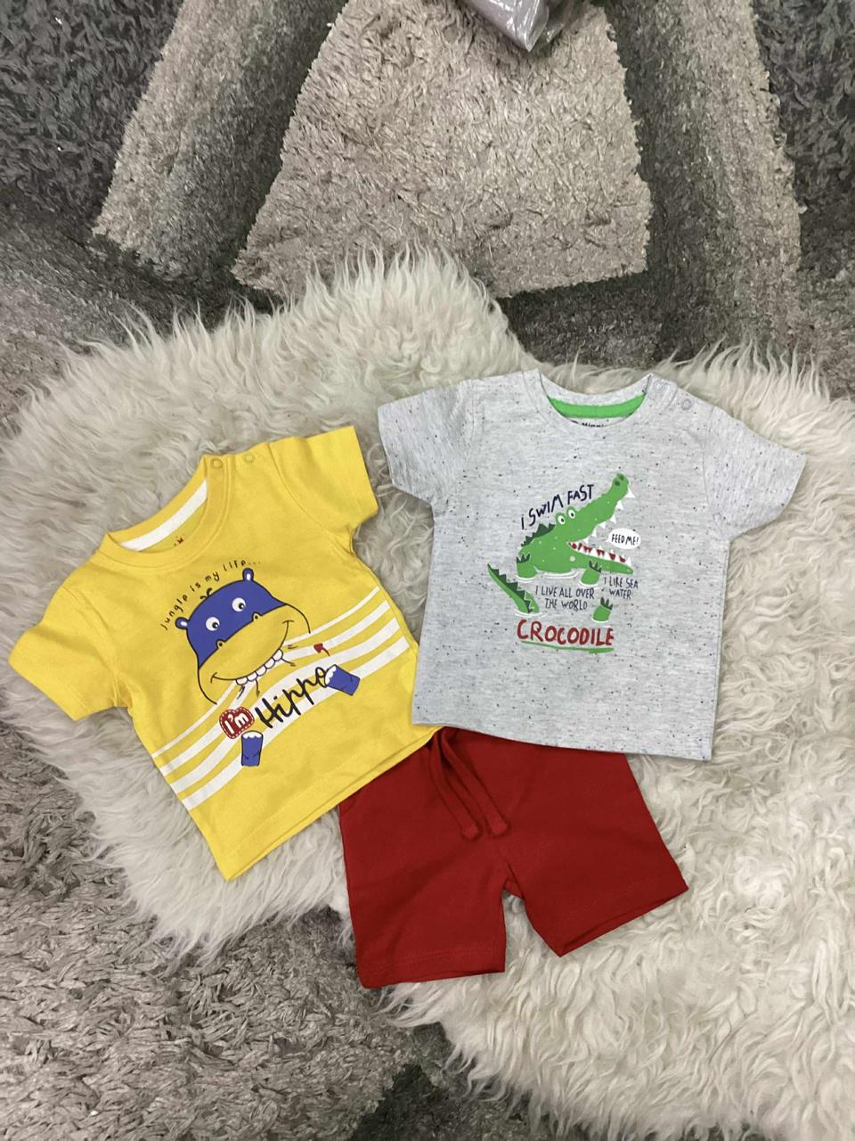 Affordable Baby Summer Outfits – 3-Pack Cotton Clothes | 0-3 Months