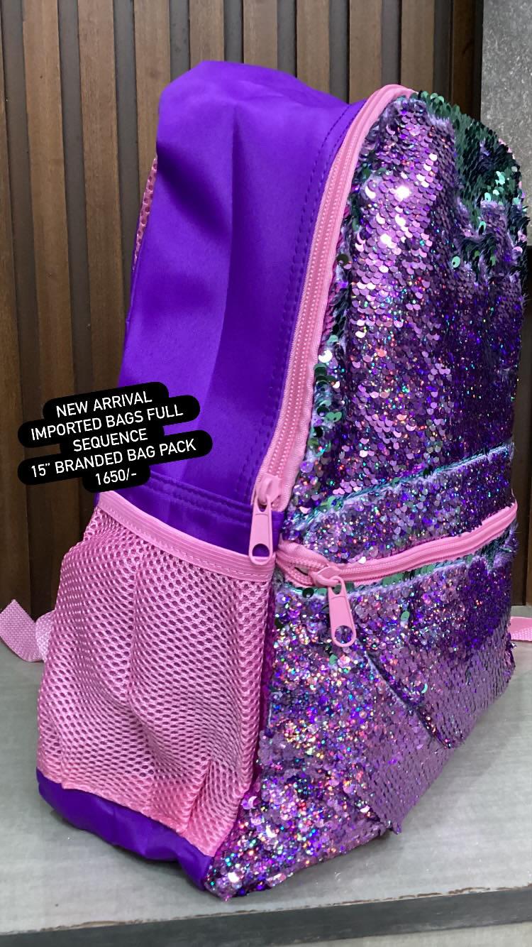 Kids Girls Boys School Bag Pack High Quality Single Zipper Reverse Sequence