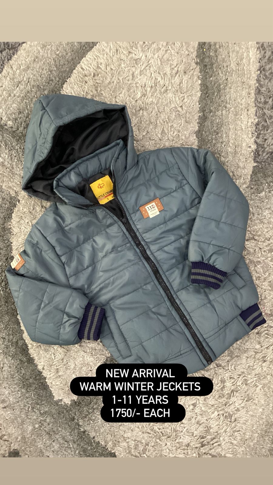 Kids Girls Boys Affordable Baby Outfits –- Winter Warm Puffer Jackets
