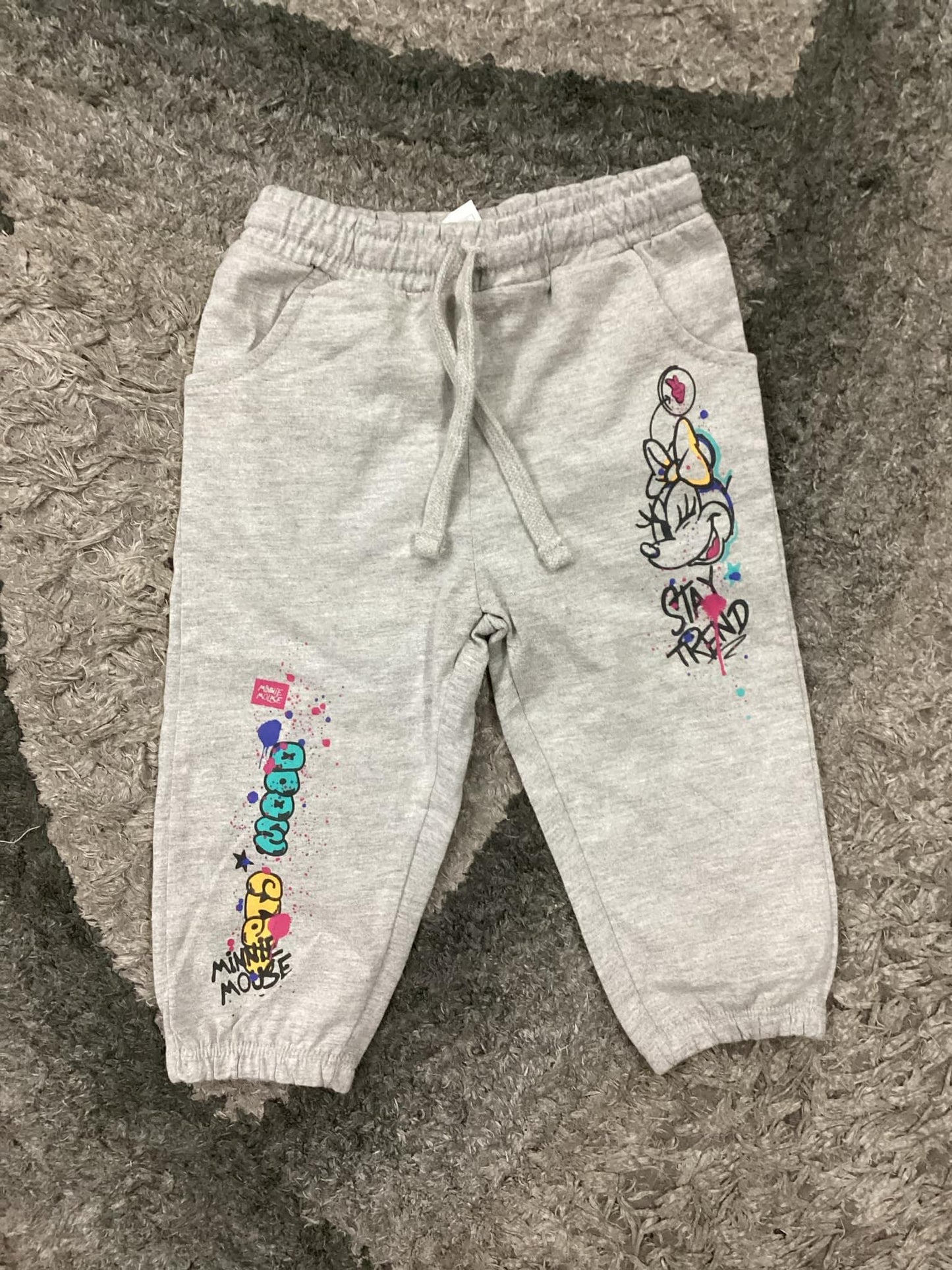 Kids Girls Original Minnie Minors Summer Trousers