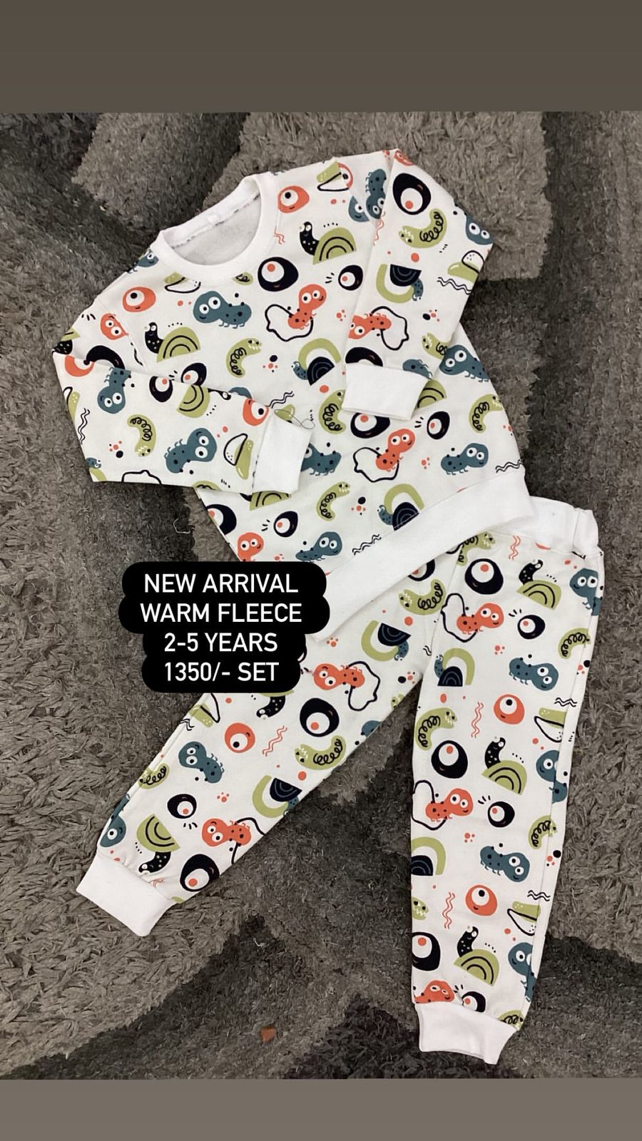 Kids Girls Boys Affordable Baby Outfits –- Original BRanded Track Suit FLeece