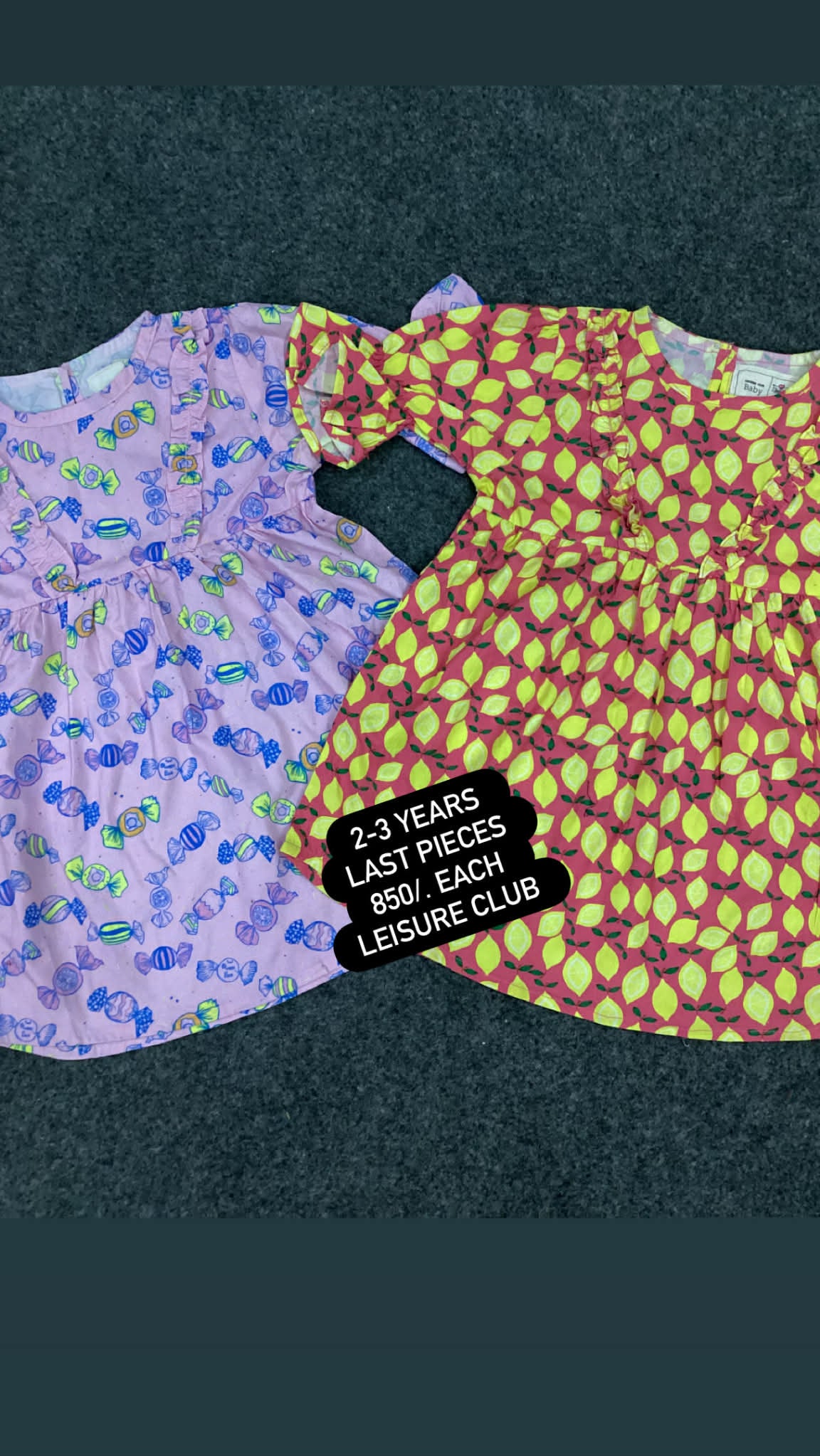 Kids Affordable Collection 2026: Kids Girls Branded Packs Deal Summer Sale 2-3 Year