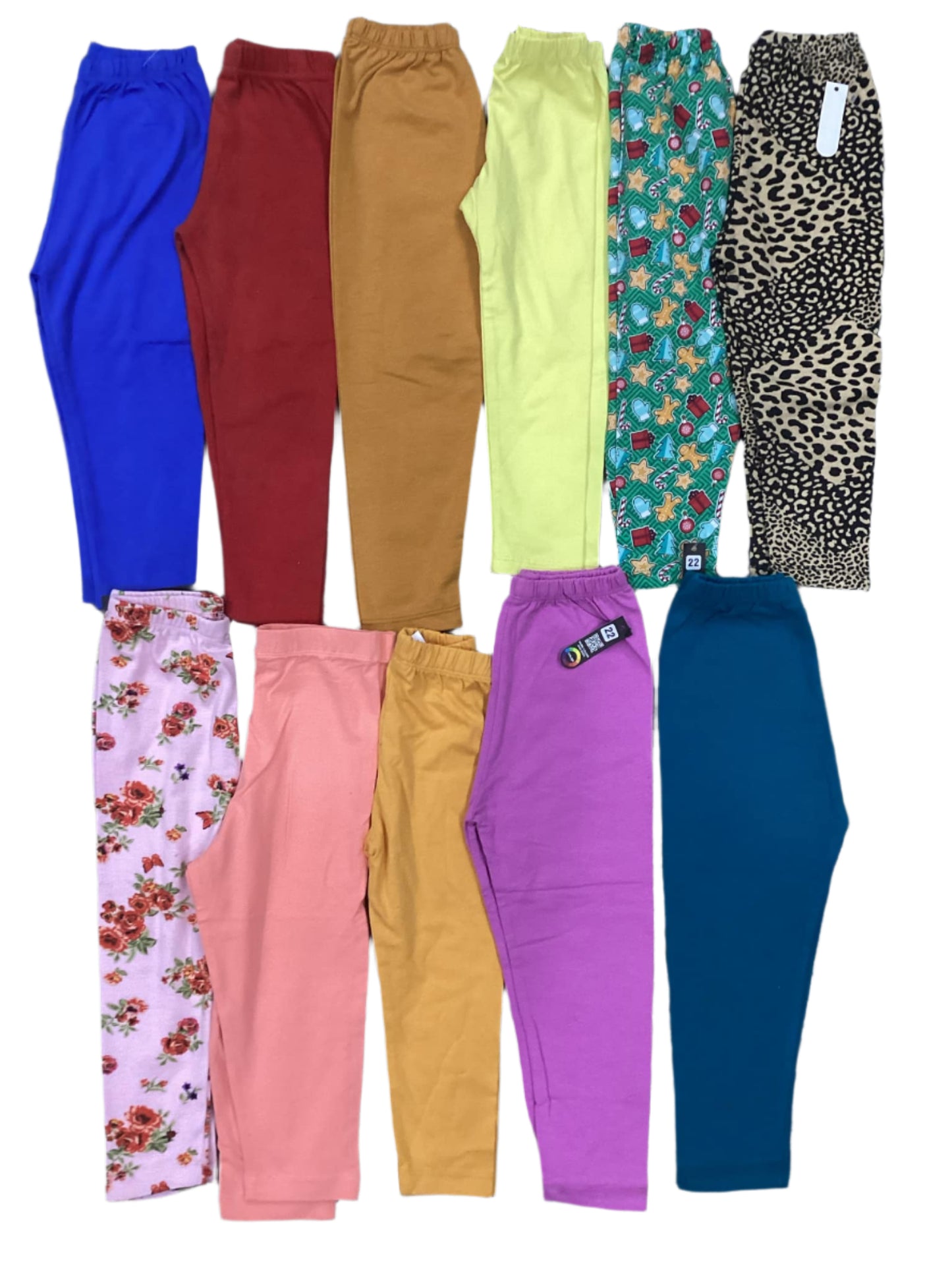 Kids Girls Summer Branded Tights 20 inches Pack of 3 Deal