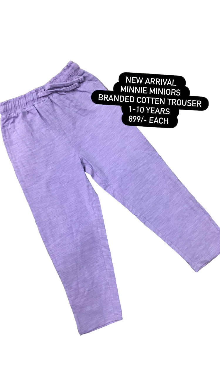 Kids Boy Girl Affordable Baby Outfits –- Branded Cotton Trousers