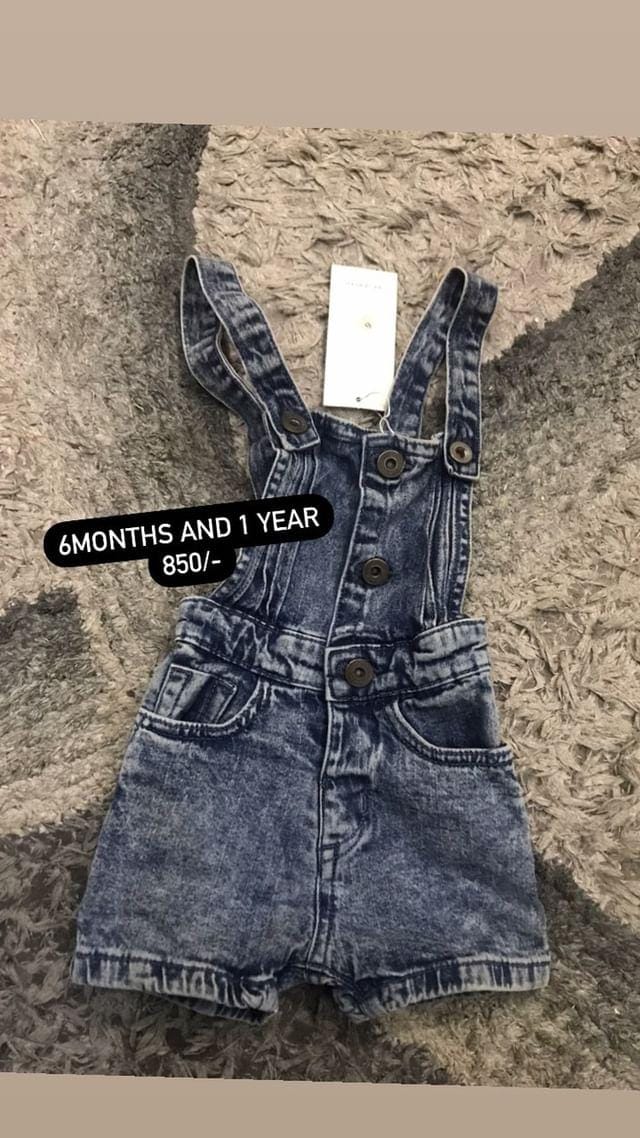 Kids Girls Boys Denim Dangree
