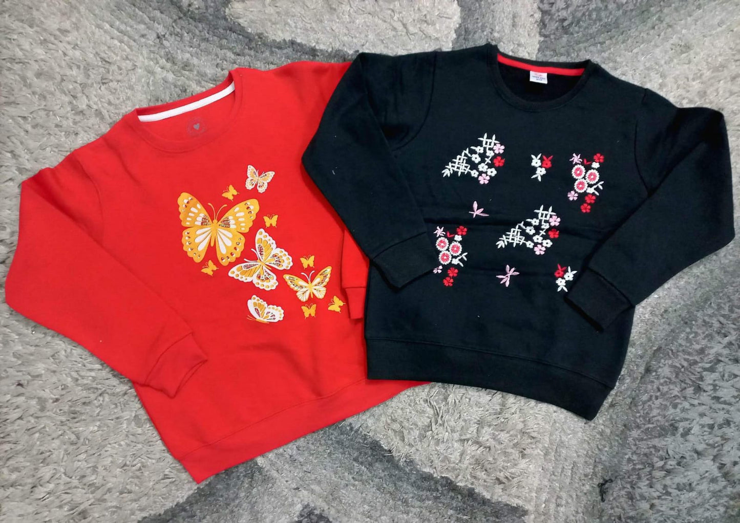Kids Girls Boys Sweat-Shirts Deal of 2 ( 9-10Y)