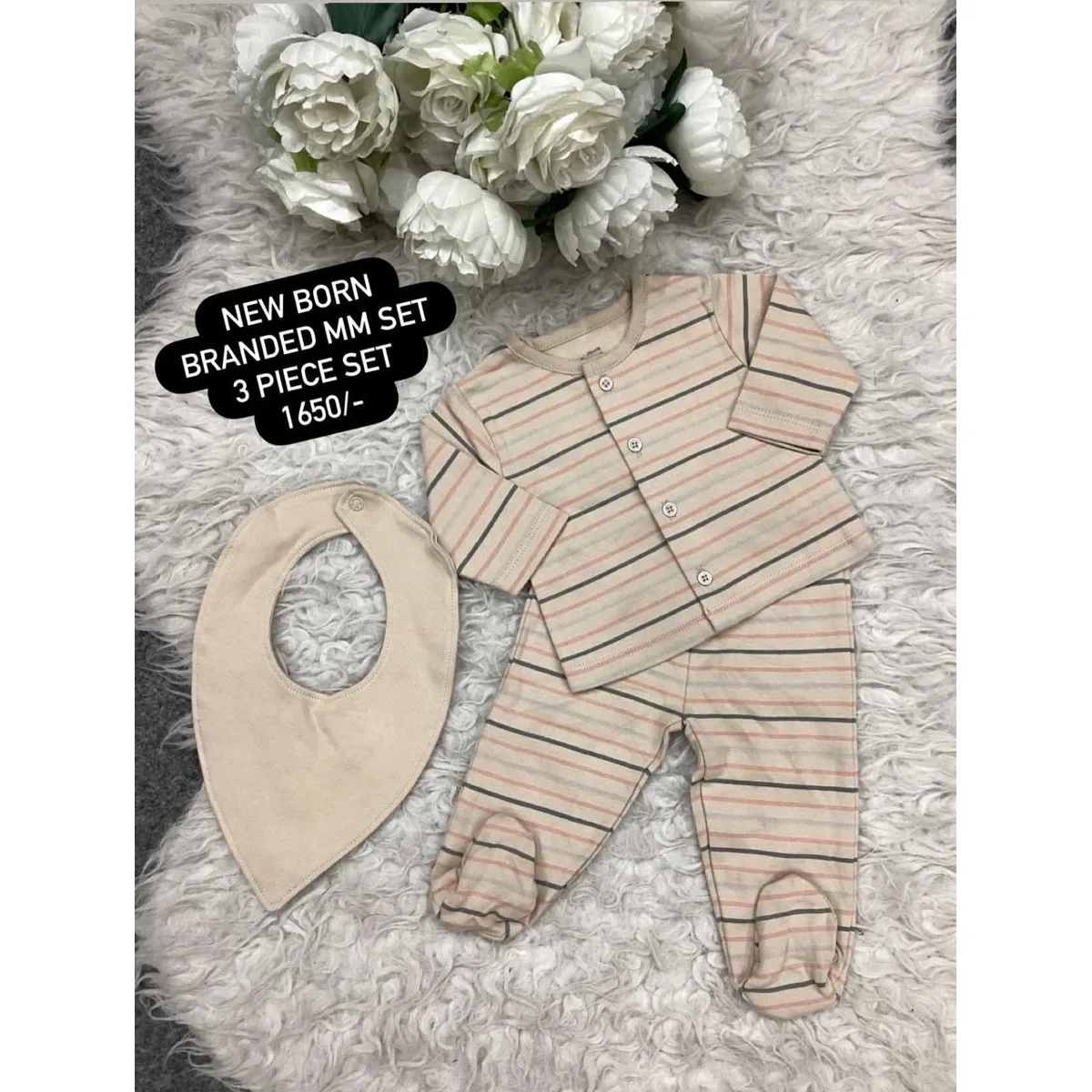 Kids Affordable Collection 2026: Kids Warm Winter – Neutral – 0-3M #008