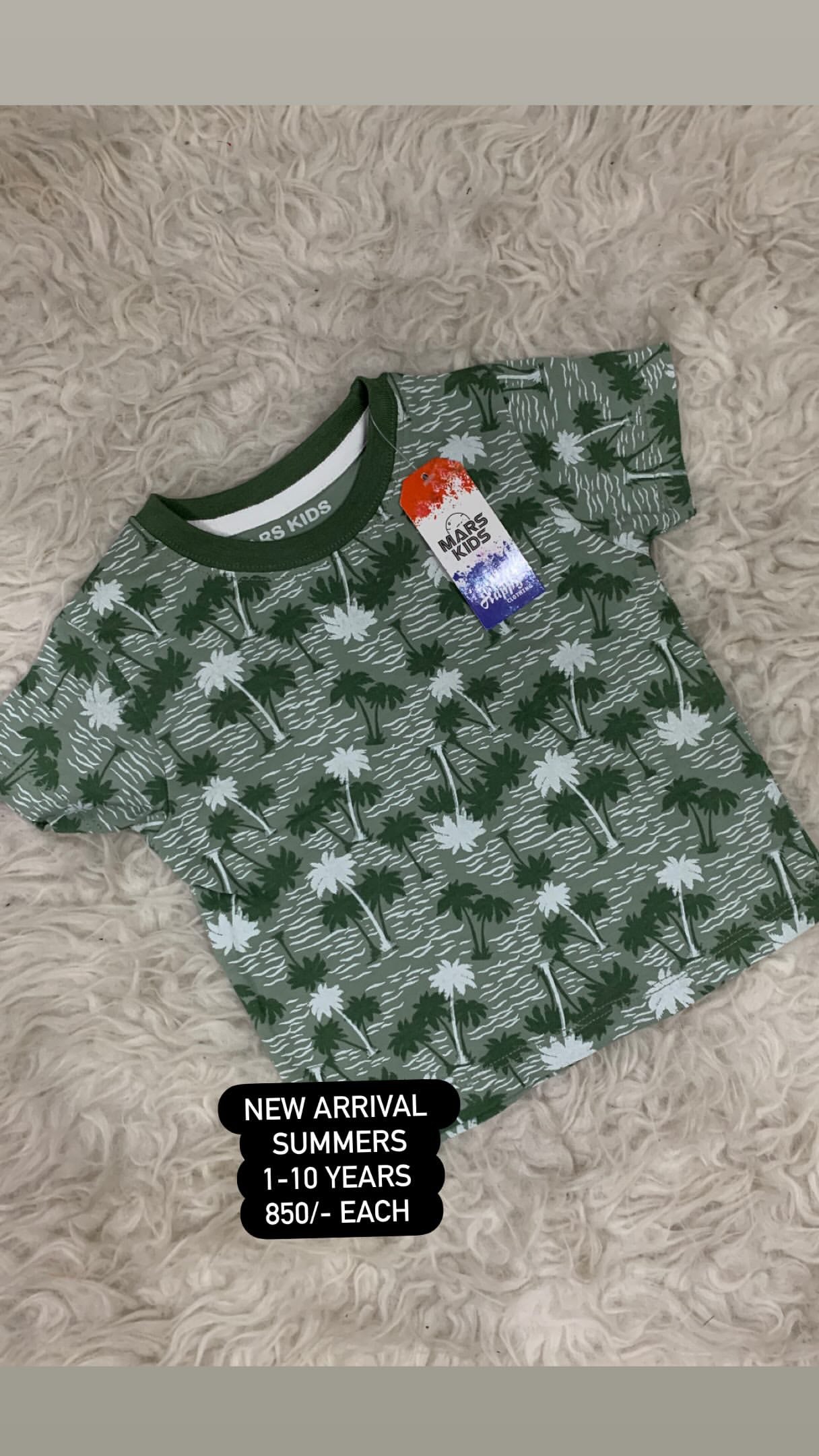 Kids Boys Affordable Baby Outfits –- Summer New Arrival Original T Shirt