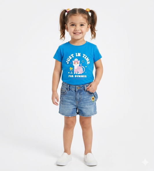 Kids Girls Affordable Baby Outfits –- Summer New Arrival Original Minnie Minors T-Shirt