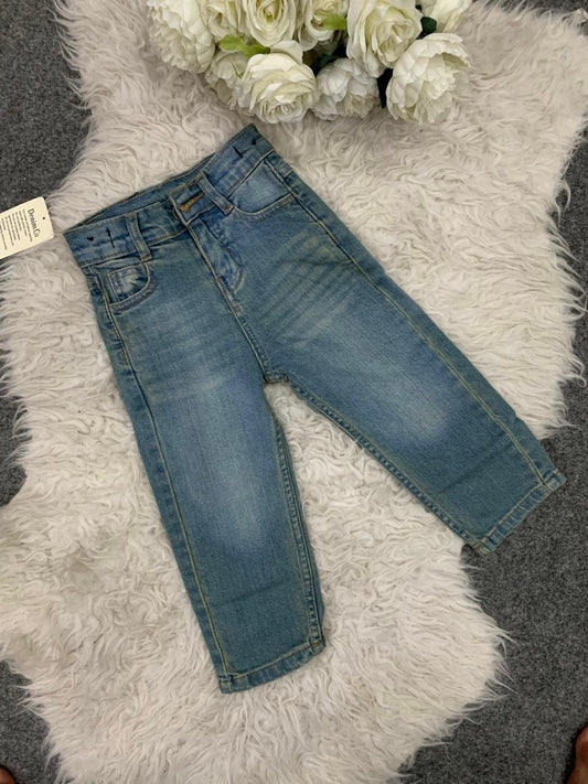 Kids Girls Boys Affordable Baby Outfits –- Branded Imported Denim Jeans
