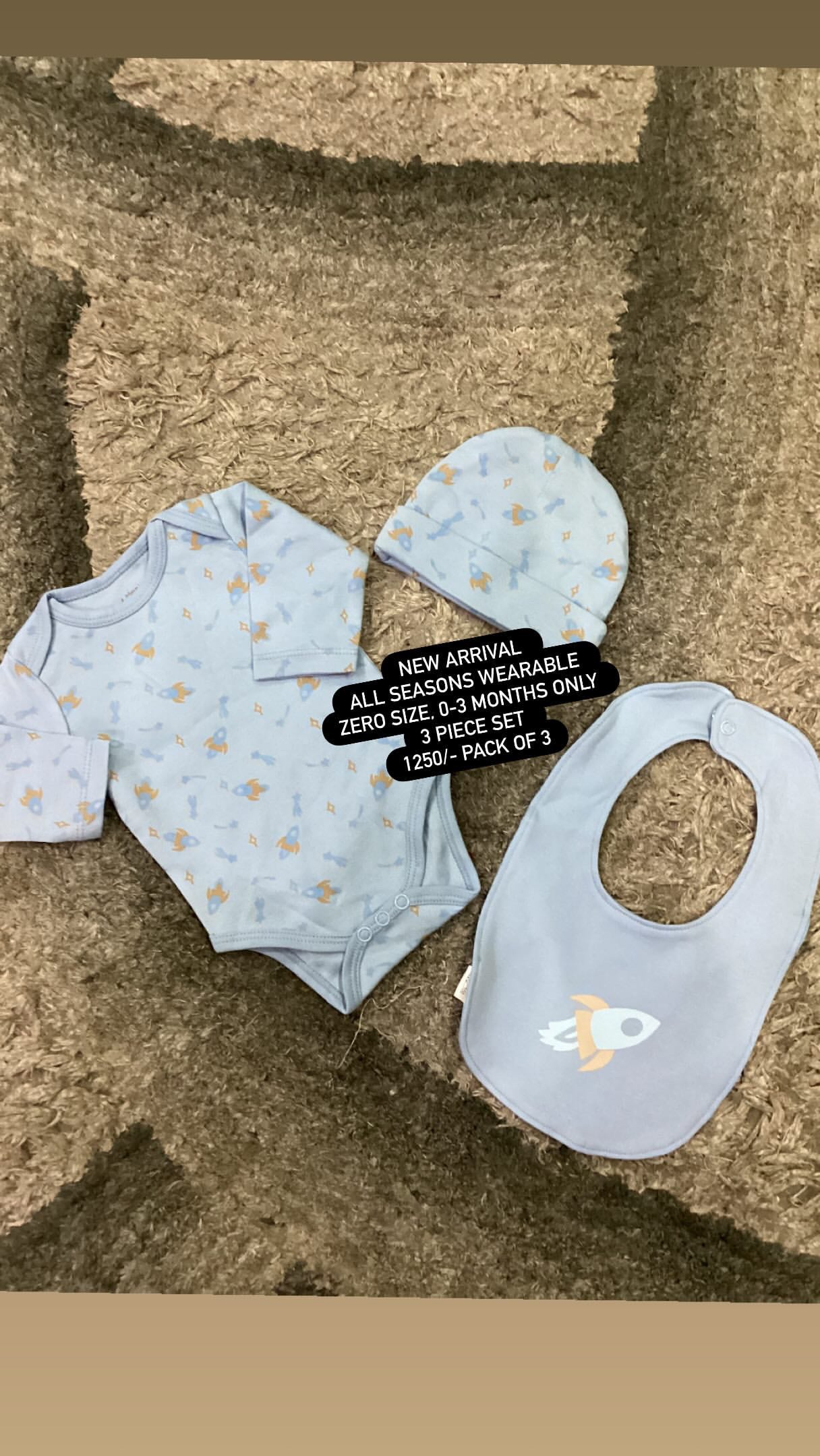 Kids Infant Affordable Baby Outfits –- Winter Original Minnie Minors Deal Pack of 3