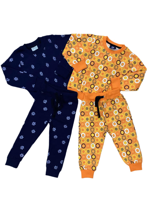 Kids Girls Boys Winter Fleece Warm Tracks Suits Deal Pack of 2