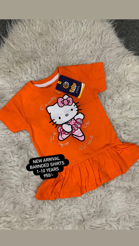 Kids Girls Affordable Baby Outfits –- Summer New Arrival Original Branded Tops