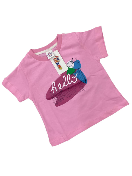 Kids Girls Summer T Shirt Branded Imported