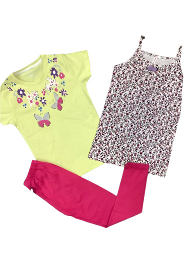 Kids Girls Summer Deals 7-8 Years Shirts and Tights