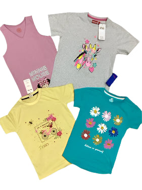 Kids Girls Summer Deals 7-8 Years Shirts