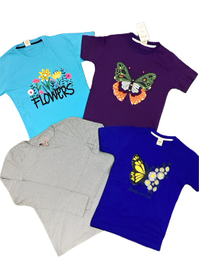 Kids Girls Summer Deals 7-8 Years Shirts