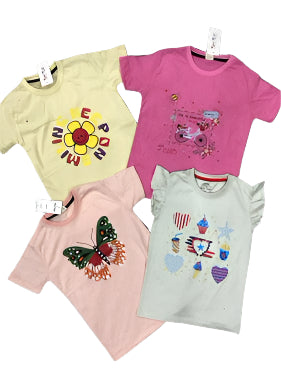 Kids Girls Summer Deals 7-8 Years Shirts