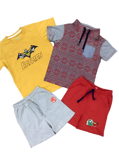 Kids Boys Summer Deals 7-8 Years Shirts and Short