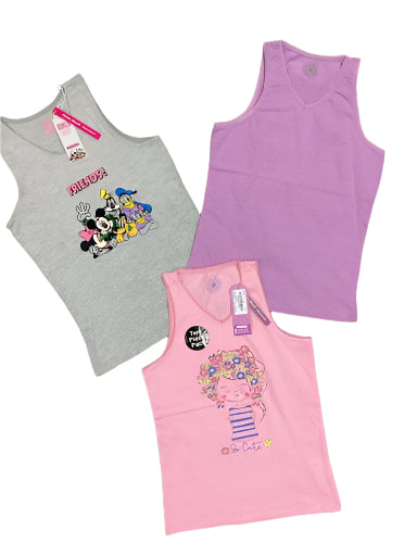 Kids Girls Summer Deals 7-8 Years Tank Tops