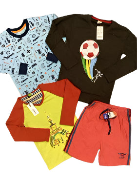 Kids Boys Summer Deals 7-8 Years Shirts and Short