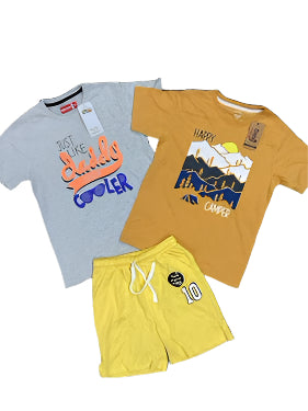 Kids Boys Summer Deals 7-8 Years Shirts and Short