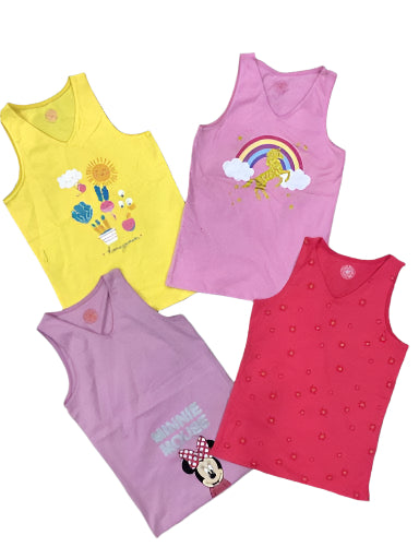 Kids Girls Summer Deals 7-8 Years Tank Tops