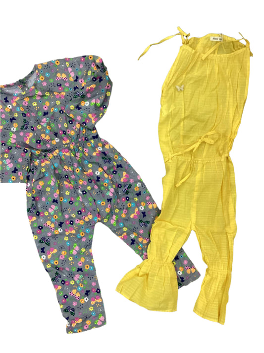 Kids Girls Summer Branded Jump Suits 3-4 Years