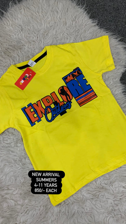 Kids Boys Affordable Baby Outfits –- Summer New Arrival Original T Shirt