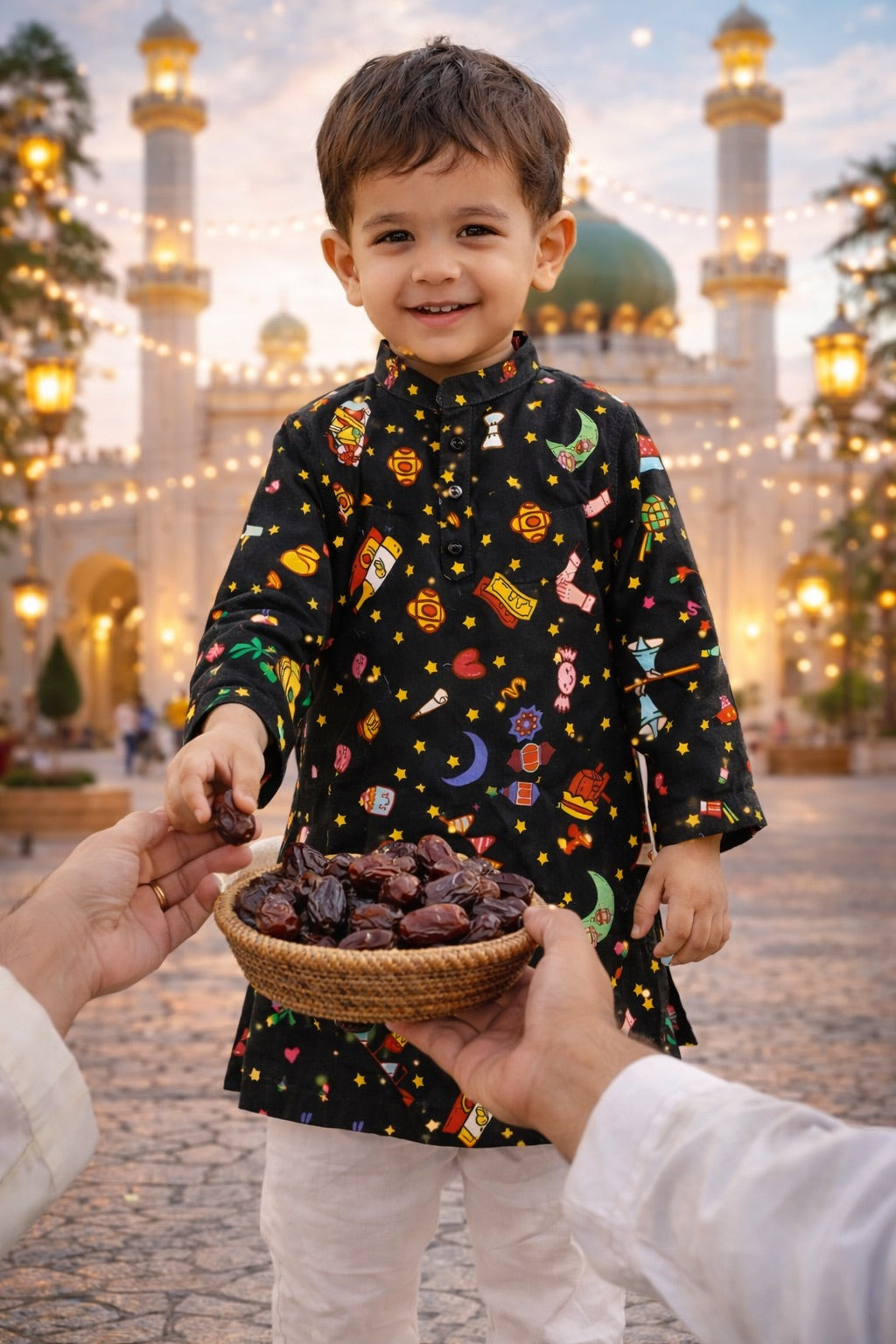 Kids Ramadan & Eid Collection 2026: Boys Branded Lawn Kurta with Trouser