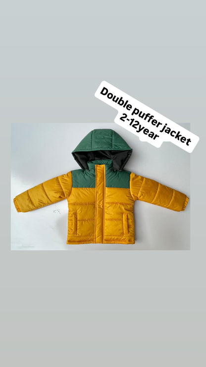 Kids Boys Girls Affordable Baby Outfits –- Winter Warm Branded Puffer Jacket