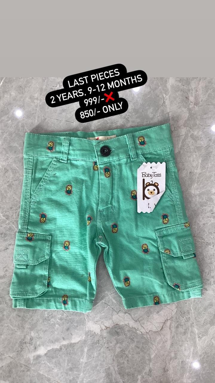 Kids Summer Sale Original Branded Imported Shorts Cotton Jeans