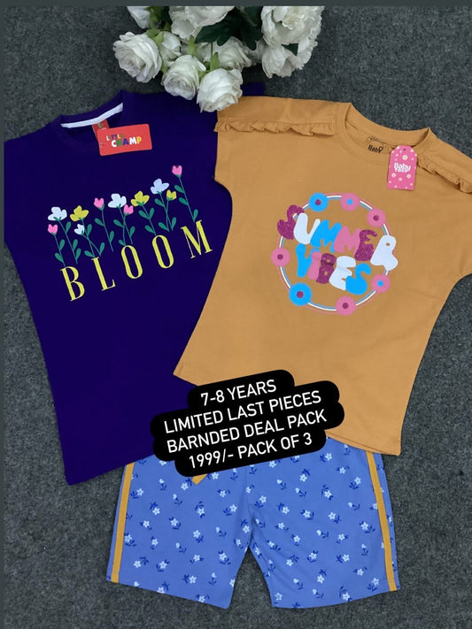 Kids Affordable Collection 2026: Kids Girls Branded Packs Deal Summer Sale 7-8 Years