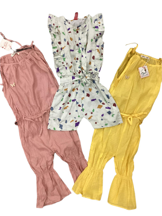 Kids Girls Summer Branded Jump Suits 2-3 Year