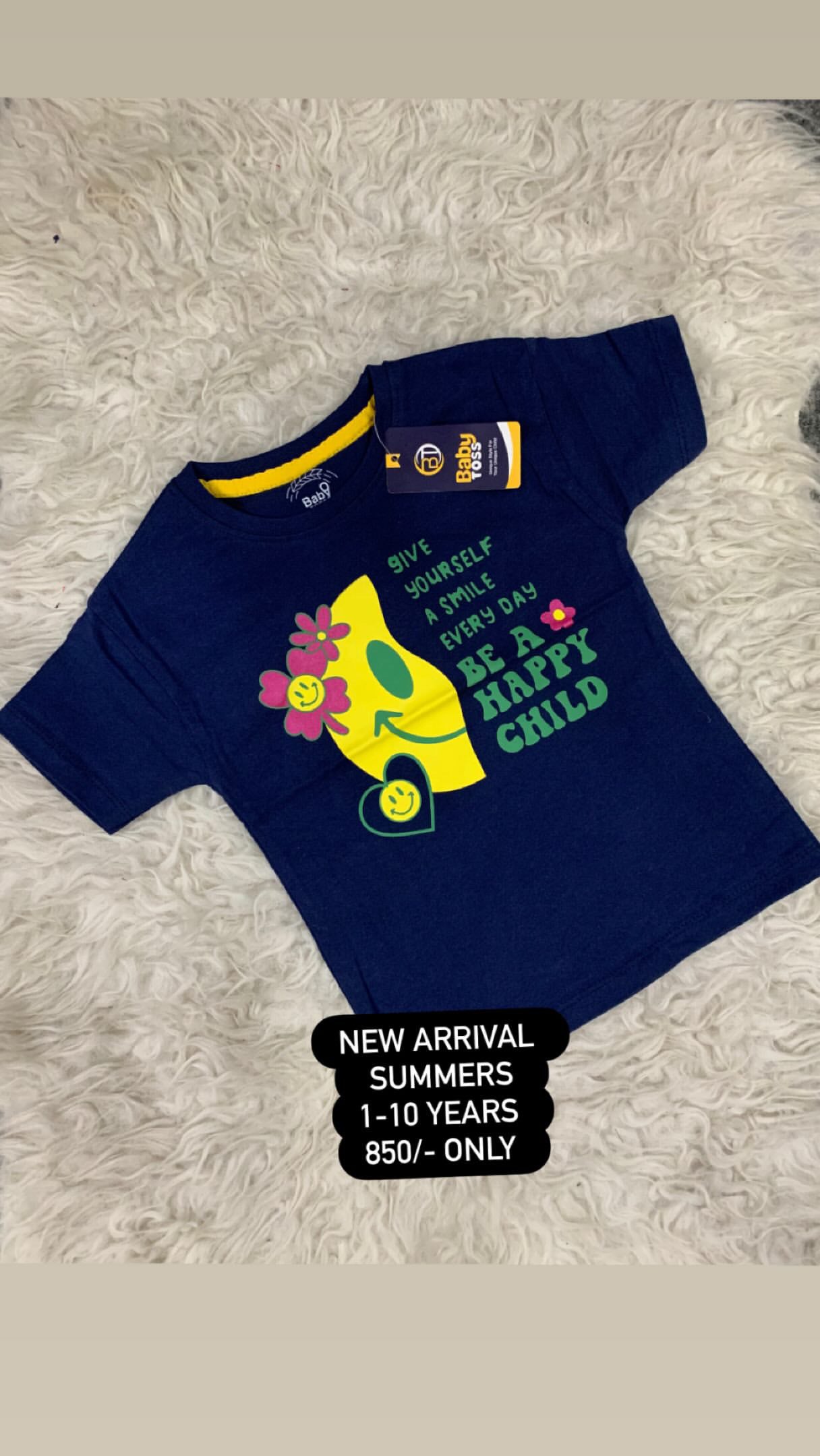 Kids Boys Affordable Baby Outfits –- Summer New Arrival Original T Shirt
