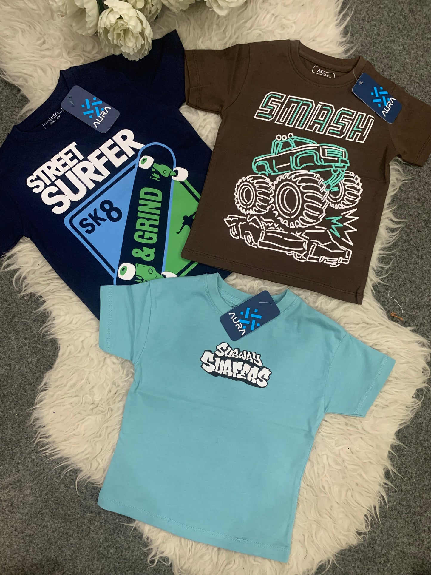 Kids Boy Affordable Baby Outfits –- Summer New Arrival Original Branded T Shirt