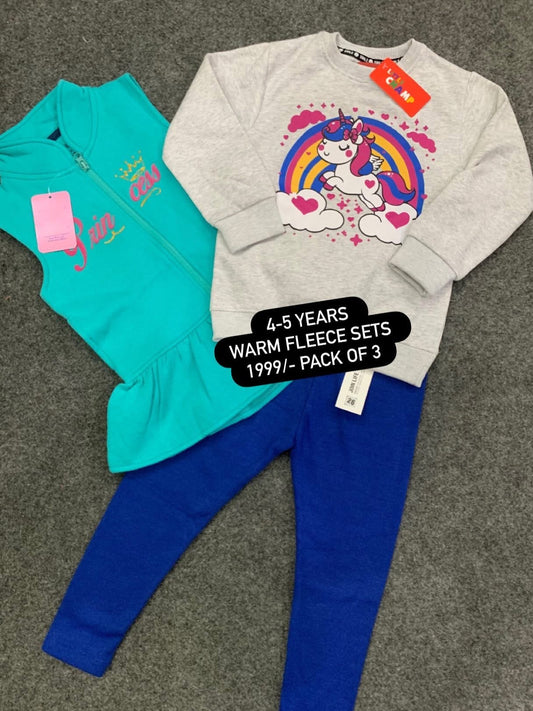 Kids Girls Affordable Baby Outfits –- Winter Warm Branded Imported Deals