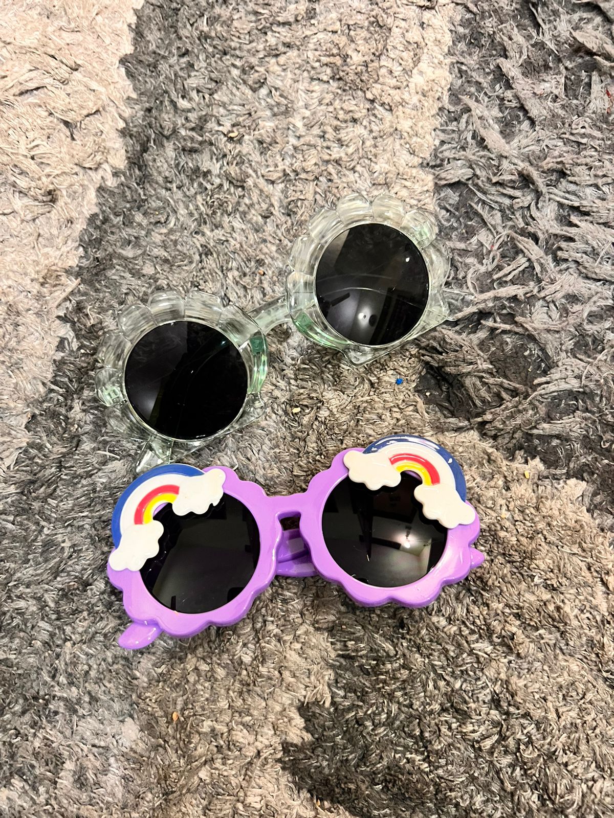 Pack of 2 Hot Selling Glasses Rainbow and Transparent Blessed Sale