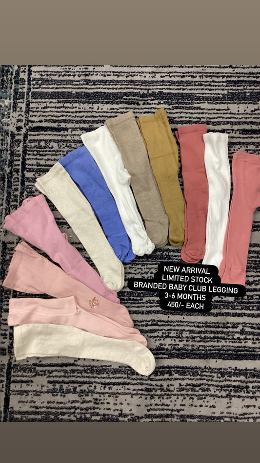 Kids Boys Girls Affordable Baby Winter Warm Leggings Pack of 3
